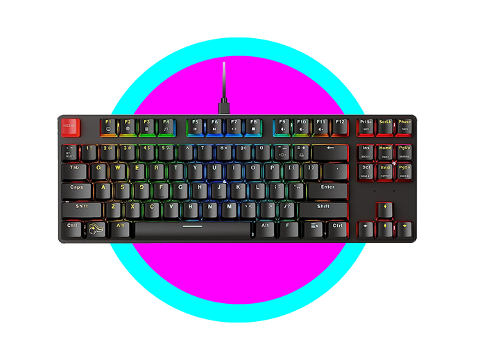 Glorious GMMK -  85% TKL Mechanical Gaming Keyboard (BLACK)